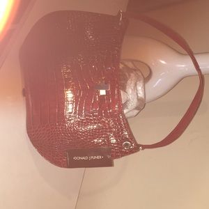 Patent Croco Italian Handbag